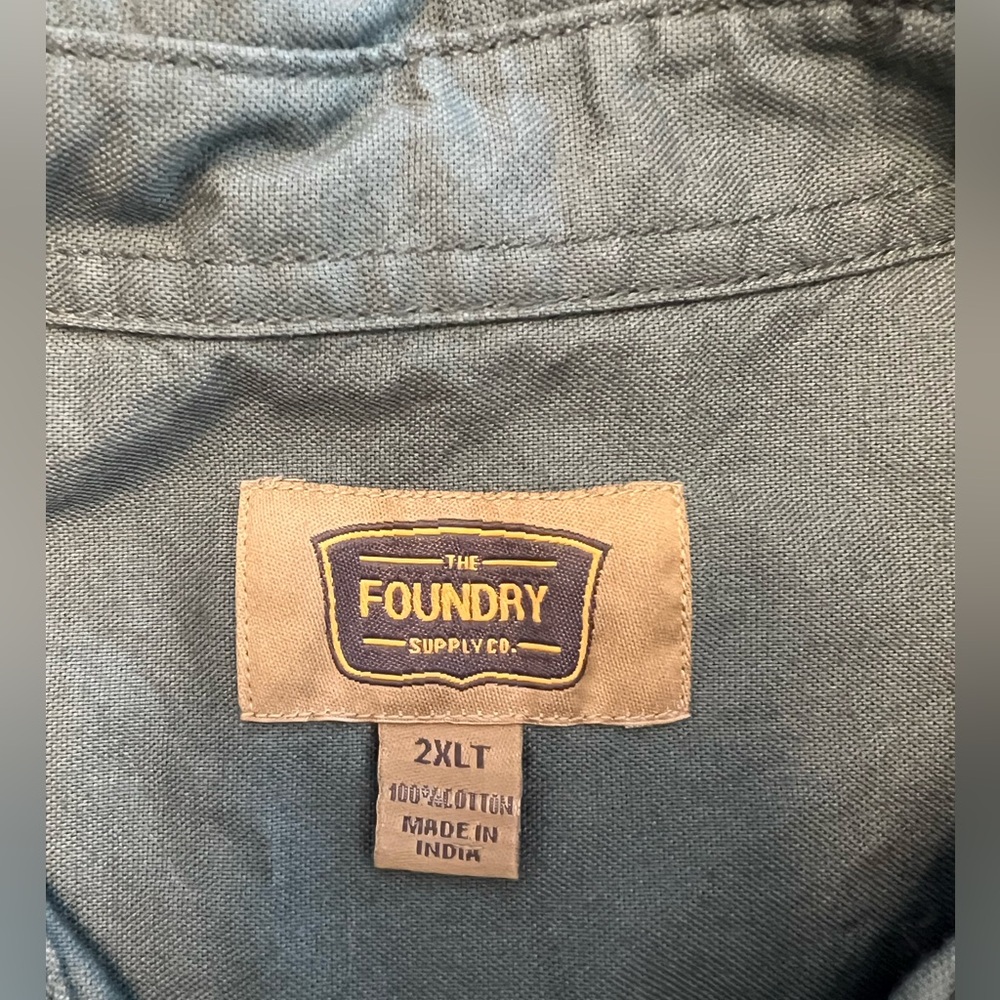 The Foundry Supply Co. Long Sleeve Button Up Shirt - Picture 8 of 13